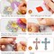 6 Pcs Cross 5D Diamond Art Kit for Adults – DIY Crystal Diamond Painting Bookmarks, Christmas & Religious Gifts for Christians, Home & Office Craft, 6 Styles